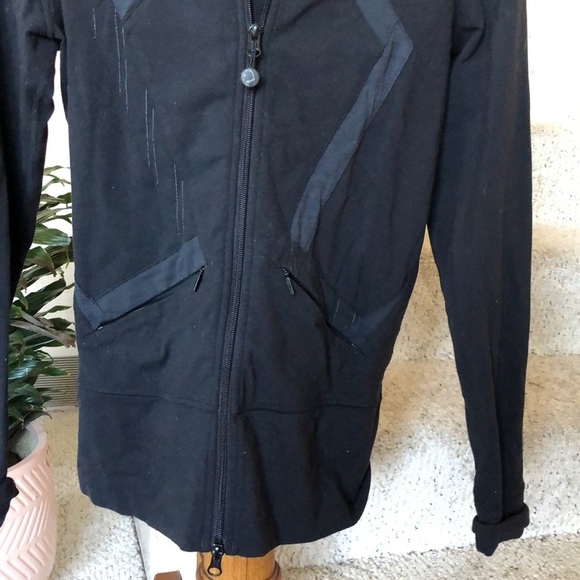 Lululemon Oragami Stride Luon Athletic Zip Up Sweatshirt - Picture 3 of 9